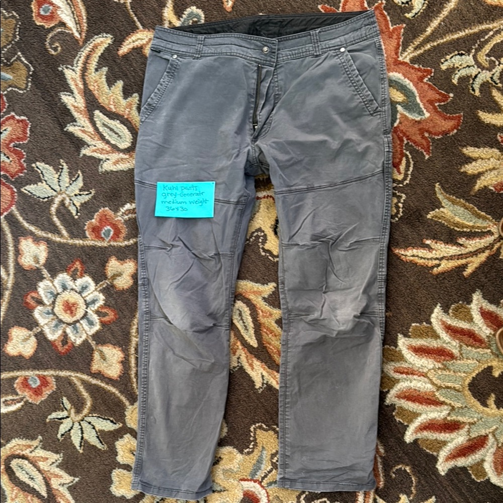Kuhl Generatr medium weight grey pants 36x30